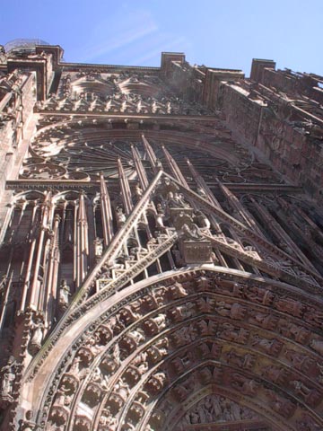 The whole thing is covered in sculptures