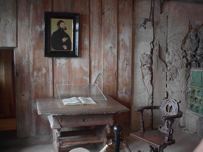 We hear a lot about Luther too, most places