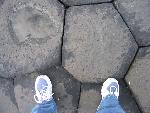 And you thought a picture of feet would be dull...