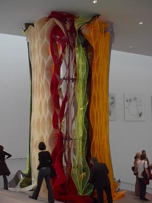 A waste of plastic, or art?  You be the judge...